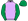 Mauve & Hot Pink Diagonal Stripes Emerald Green Sleeves & Cap