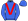 Royal Blue Red V