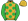 Gold Green Spots & Sleeves Gold Cap