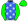 Royal Blue Light Blue Stars Lime Sleeves & Cap