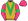 Gold Green Vee Pink Sleeves Green Armbands Pink Cap