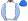 White Blue Striped Sleeves Blue Cap