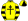 Yellow Black Cross Of Lorraine Hooped Sleeves Quartered Cap