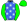 Royal Blue Light Blue Stars Lime Sleeves & Cap