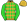 Gold Lime Green Diamonds & Sleeves