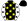Black Yellow Stars White & Black Star Sleeves White Pom Pom