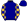 Dark Blue Gold Checked Sleeves