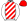 White Red Diagonal Stripes & Cap