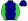 Navy Blue Lime Green Sleeves