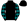 Black Teal Diamonds Sleeves