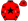 Red Black Star Red & Black Stars Sleeves Red & Black Star Cap