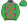Green Pink Spots & Pom Pom