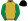 Gold Emerald Green Sleeves Black Seams & Cap