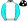 White Aqua Sleeves Black Cap White Spots
