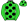 Lime Green Black Spots Lime Green Cap With Black Spots