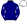 Navy Blue White Lightning Bolts On Sleeves White Cap