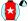Red White Star Pale Blue Sleeves & Quartered Cap
