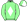 Pale Green White Diamond Quartered Cap