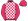 Cerise & White Checks