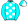 Aqua White Spots Quartered Cap