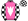 Hot Pink White Diamond With W Initial Black & White Checked Sleeves & Cap Hot Pink Peak