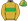 Gold Green Bands & Quartered Cap