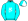 Aqua White Yorkshire Rose Quartered Cap