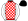 Red & White Checks White & Black Seams Sleeves Black Cap