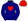 Navy Blue Red Heart Red Cap