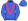 Royal Blue Pink V