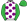White Purple Spots Green Sleeves & Cap