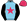 Sky Blue Cerise Star Black Sleeves Cerise Cap