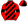 Red Black Diagonal Stripes Armbands & Quartered Cap