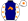 Navy Orange Horsehead White Sleeves Orange Stars Orange Star Cap