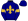 Navy Blue Gold Fleur De Lys & Armbands Navy Blue Pom Pom