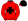 Red Black Maltese Cross & Cap Red Peak