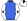 Royal Blue White & Black Diamond Sleeves & Cap