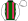 Dark Green Cerise Braces White Sleeves & Cap