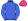 Royal Blue Pink Circles & Cap