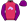 Cerise Mauve Horse Head Purple Sleeves & Cap
