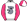 White With Koala Pink Sleeves & Pink & White Quartered Cap