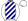 White Navy Blue Diagonal Stripes