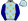 Light Blue Gold Stars Dark Blue Sleeves