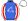 Royal Blue White Tt Horse Logo White Sleeves Red Stripe White Cap & Pom Pom