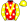Red Yellow Vee With White Stars Yellow Sleeves White Stars White Star Cap