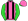 Hot Pink Black Braces Lime Green Sleeves Hot Pink Cap Lime Green Peak Black Seams & Pom Pom