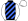 Black Royal Blue & White Diagonal Stripes White Sleeves & Cap
