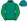 Emerald Green Teal Stripes & Cap