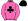 Hot Pink Black Shamrock & Cap