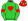 Lime Green Red Heart Hearts Armbands Red Cap Lime Green Hearts & Pom Pom